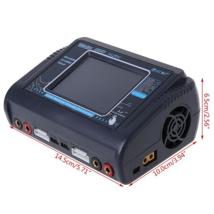 HTRC T240 Touch Balance modelo avión cargador de batería de litio Control remoto coche juguete B6 cargador,, EU Plug, US Plug