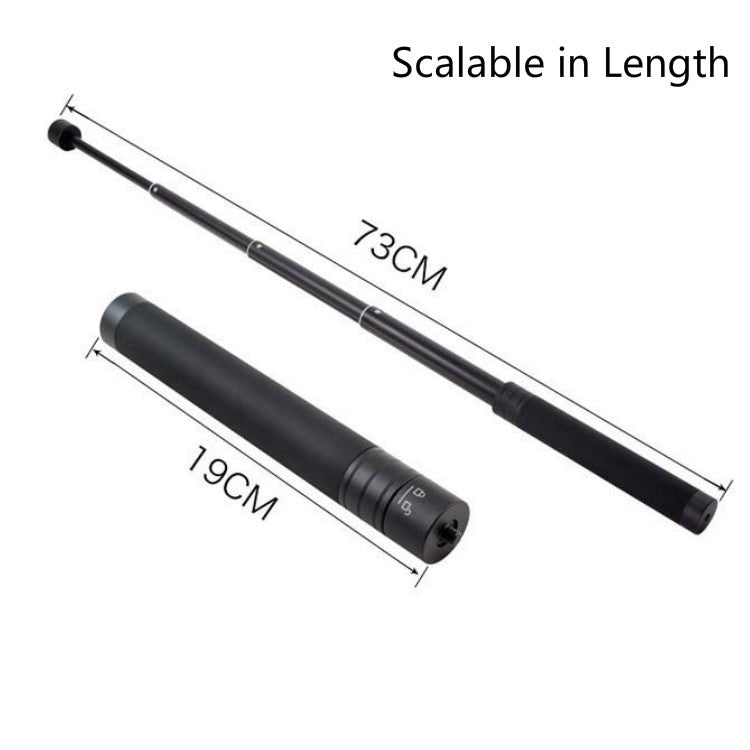 Estabilizador de cardán de mano de tres ejes GoPro Selfie Stick Longitud de extensión: 19 cm-73 cm, Length: 19cm-73cm