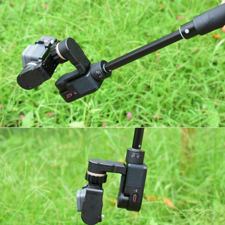 Estabilizador de cardán de mano de tres ejes GoPro Selfie Stick Longitud de extensión: 19 cm-73 cm, Length: 19cm-73cm