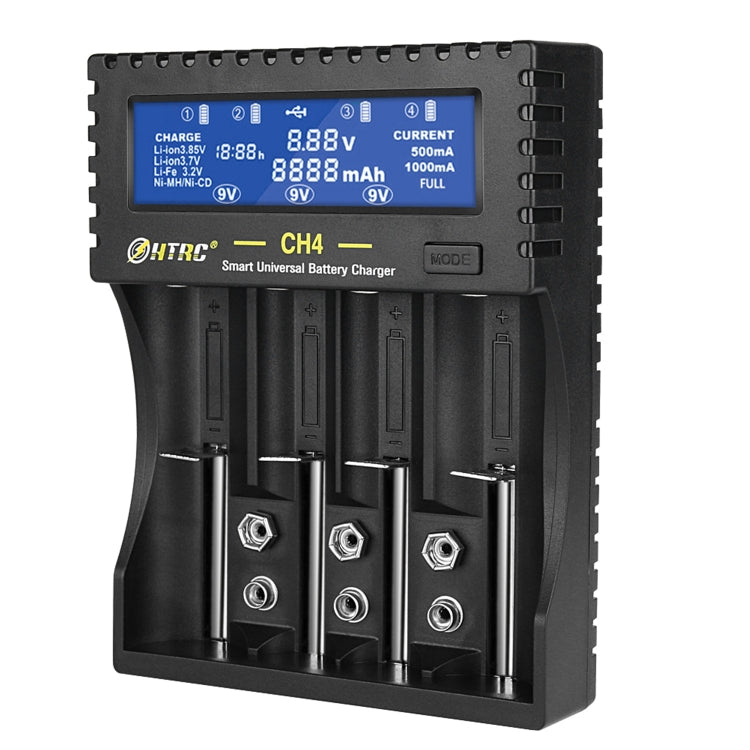 Cargador de batería de iones de litio multifuncional HTRC CH4