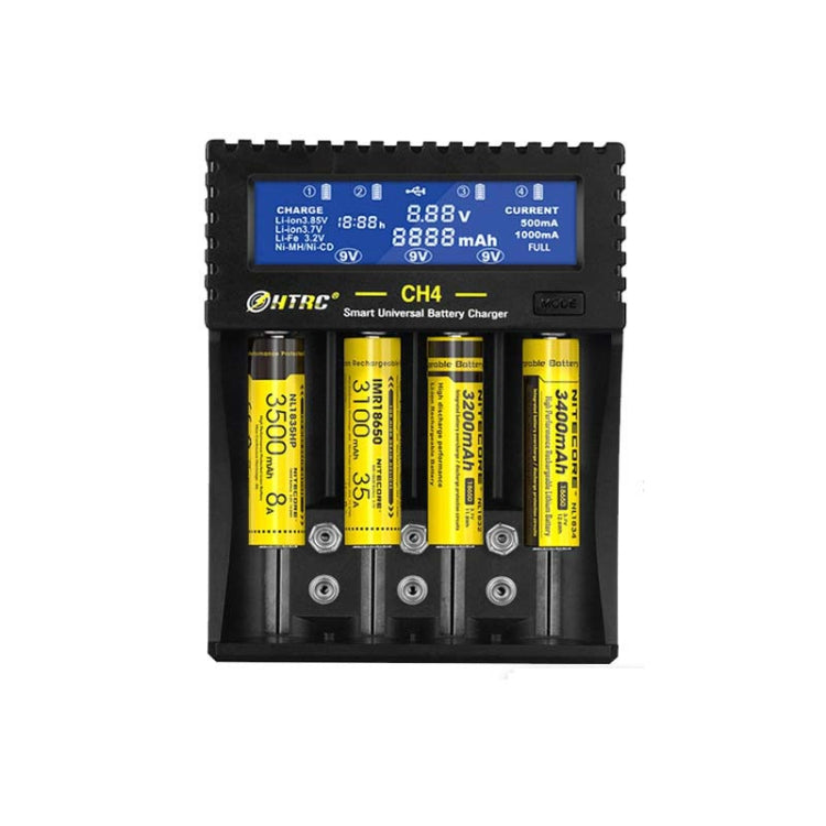 Cargador de batería de iones de litio multifuncional HTRC CH4