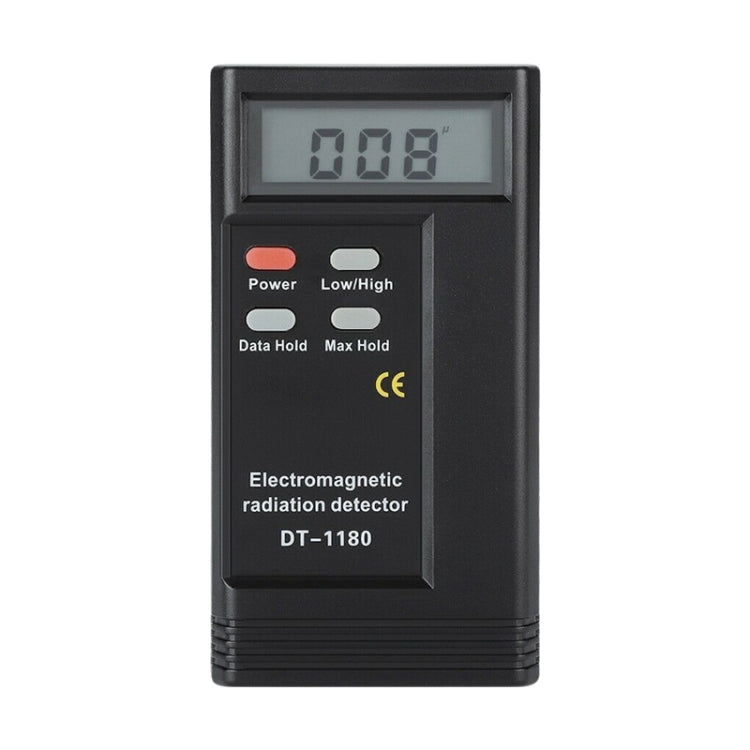 Detector de radiación electromagnética de DT-1180, rango de medición de 50-1999V/M, Detector de protección contra radiación de ondas electromagnéticas, DT-1180