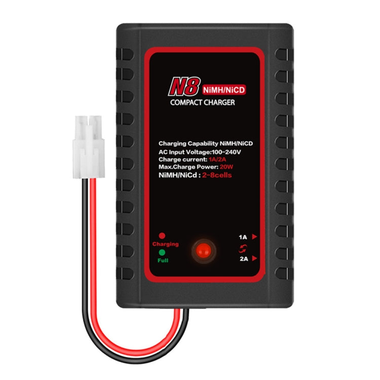 Cargador de batería HTRC N8 Ni-MH Ni-Cr, cargador de equilibrio inteligente,, EU Plug, US Plug, UK Plug