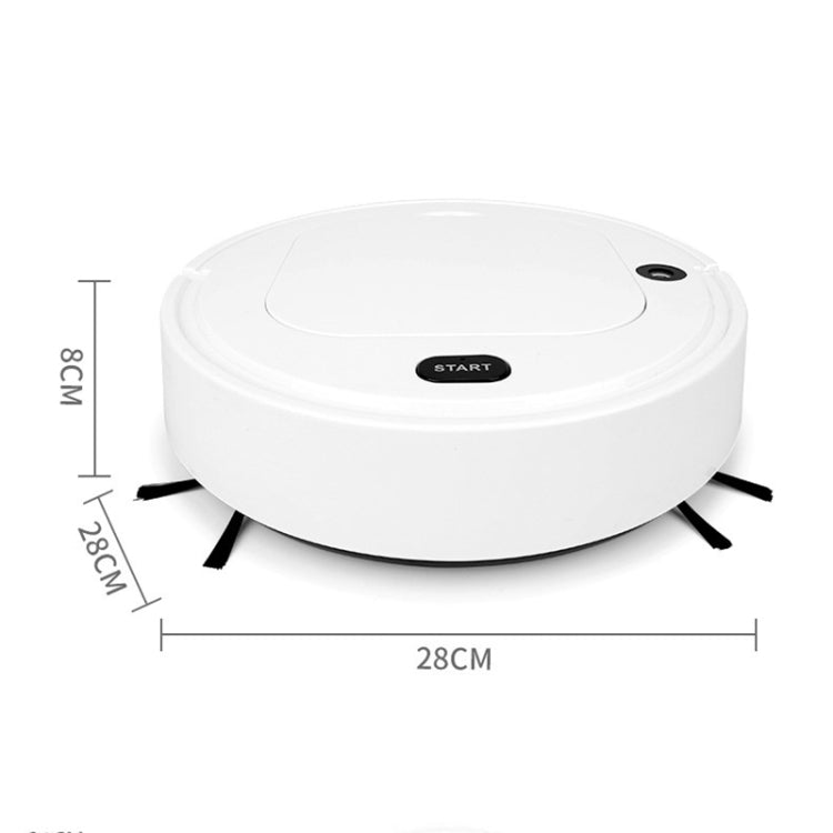 Robot de barrido humidificador inteligente para el hogar, aspirador con pulverizador, recolector de polvo de barrido perezoso, fregado