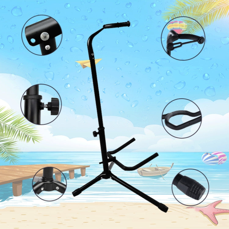 Soporte de guitarra vertical individual plegable, Single Vertical Guitar Stand