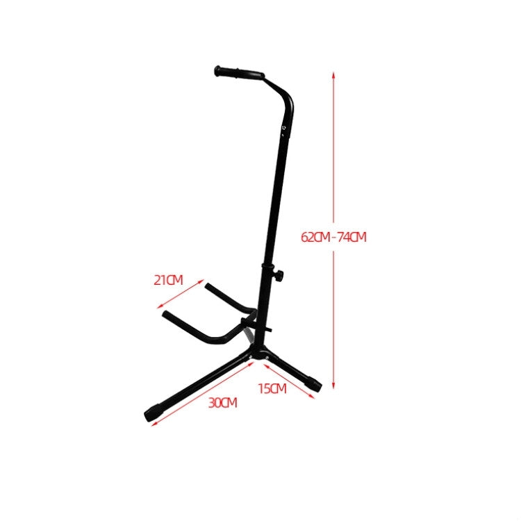Soporte de guitarra vertical individual plegable, Single Vertical Guitar Stand