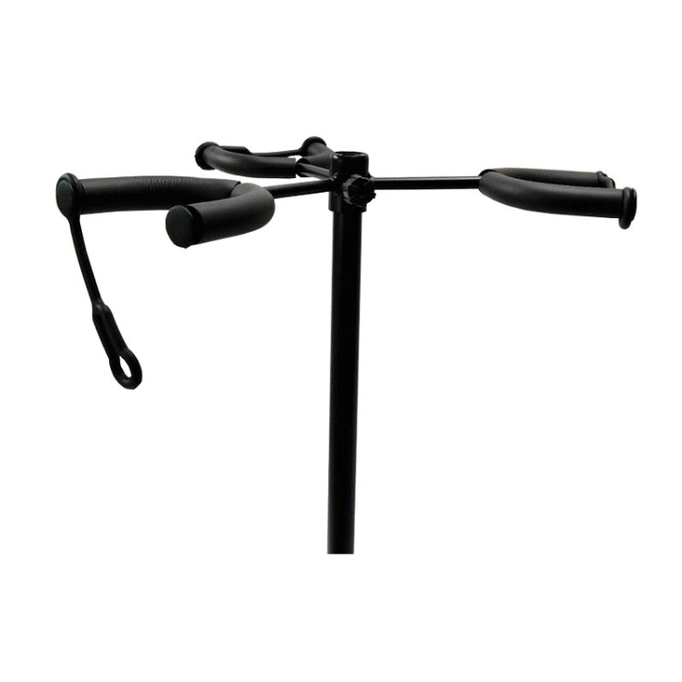 Soporte para guitarra con trípode y ajuste de altura de tres cabezales, Three-head Guitar Stand