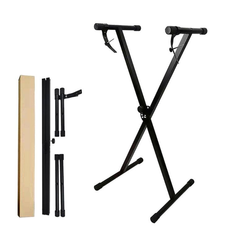 Soporte para órgano electrónico en forma de X de un solo tubo, X-shaped Electronic Organ Stand