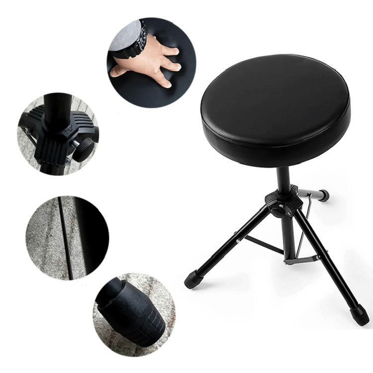 Taburete redondo elevador con soporte de metal, banco universal para instrumentos musicales, Lift Round Stool