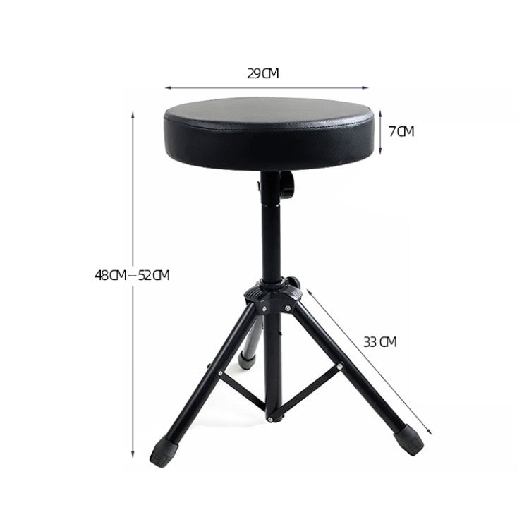 Taburete redondo elevador con soporte de metal, banco universal para instrumentos musicales, Lift Round Stool