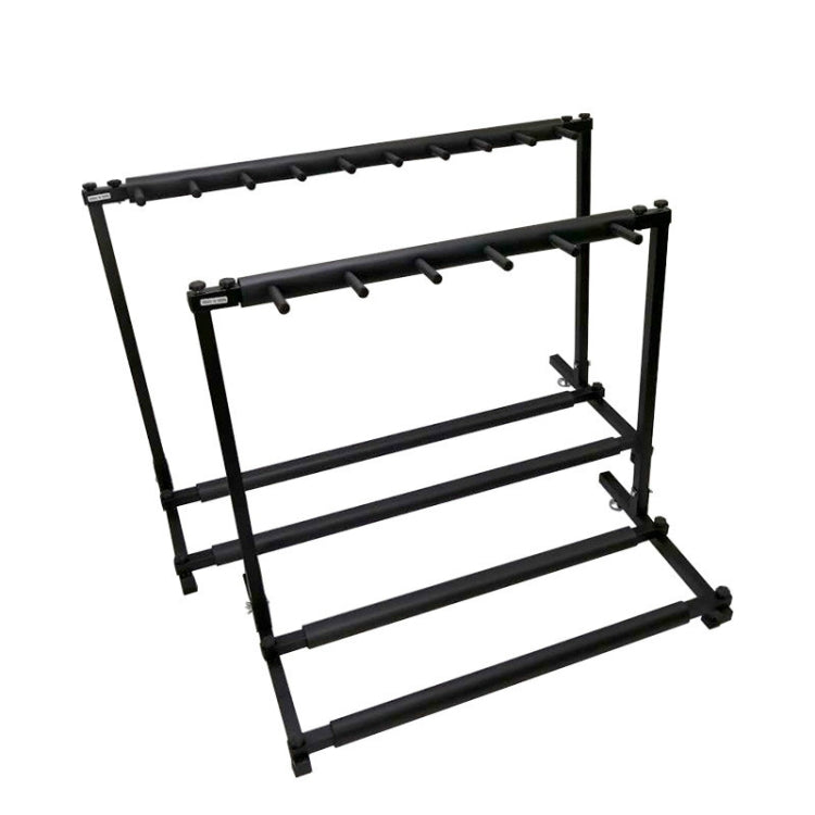 Estante de exhibición de guitarra de metal largo plegable, Three Racks, Five Racks, Seven Racks, Nine Racks