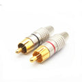 30 PCS 270RCA Lotus Head AV Plug Video Head Audio Head RCA Plug Lotus Plug