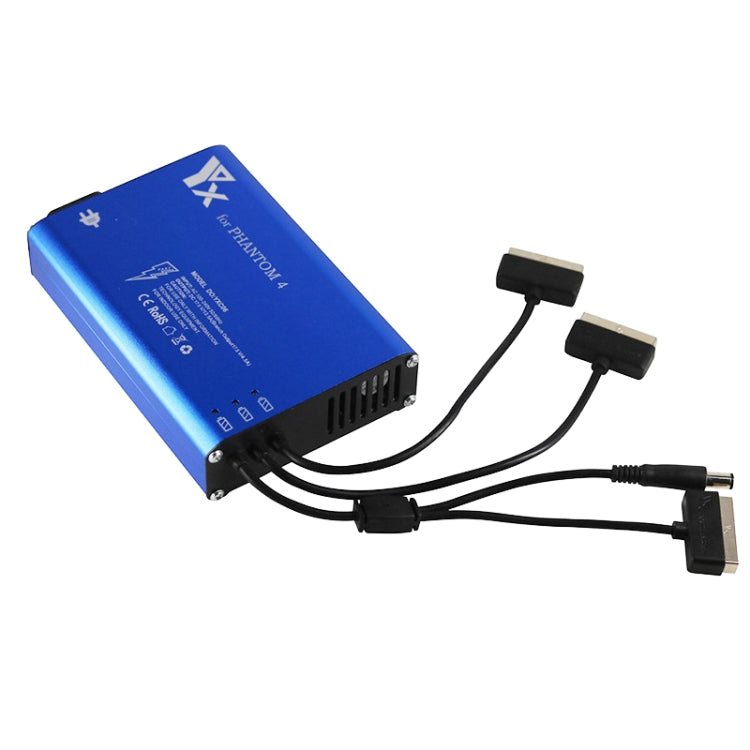 Para DJI Phantom 4 Pro Advanced+ Cargador 4 en 1 Hub Cargador de controlador de batería inteligente, US Plug, EU Plug, UK Plug, AU Plug
