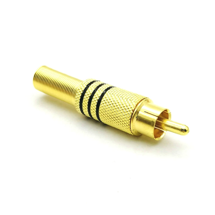 30 PCS RCA Lotus Head AV Audio y Video Plug Plum Blossom Plug Lotus Head RCA Head, 30pcs