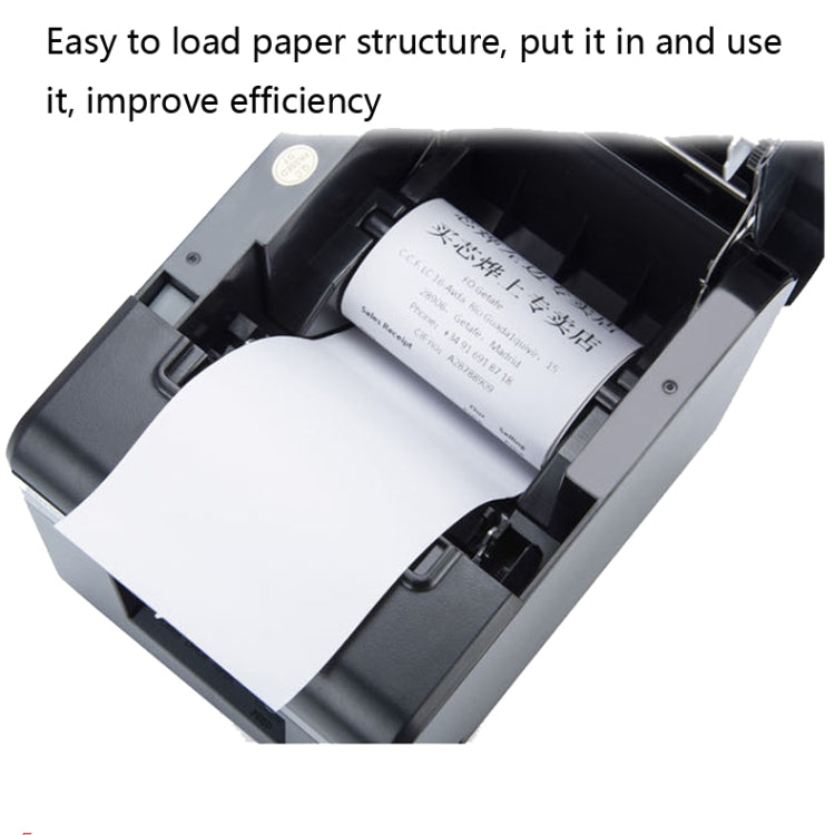 Impresora térmica de recibos Bluetooth Xprinter XP-N160II, US Plug, EU Plug, UK Plug
