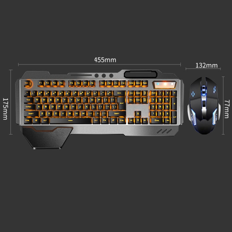 Juego de teclado y mouse inalámbricos recargables K680