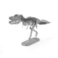 Modelo de ensamblaje de metal 3D Modelo de dinosaurio de rompecabezas DIY, Pterodactyl Skeleton, Stegosaurus Skeleton, Tyrannosaurus Skeleton, Triceratops Skeleton