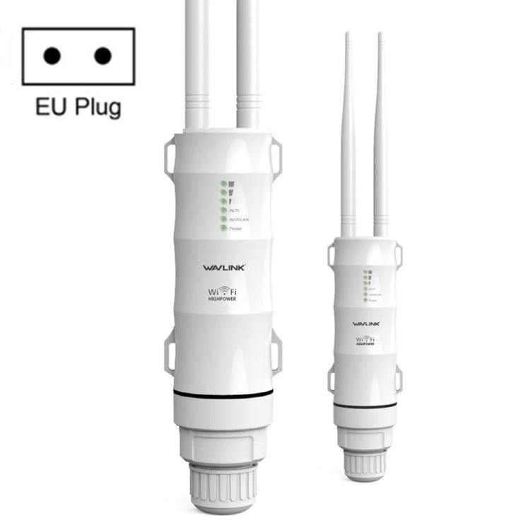 WAVLINK AC600 AP 2.4G/5G Repetidor de alta potencia para exteriores de doble frecuencia, EU Plug, US Plug, AU Plug, UK Plug