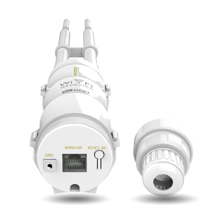 WAVLINK AC600 AP 2.4G/5G Repetidor de alta potencia para exteriores de doble frecuencia, EU Plug, US Plug, AU Plug, UK Plug