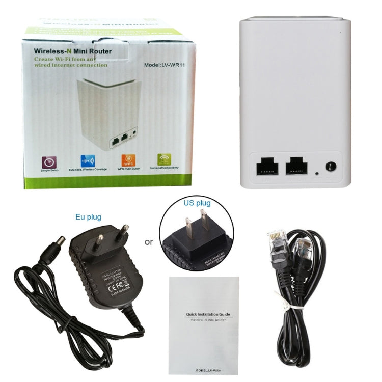 PIXLINK WR11 300Mbps Home WiFi Relé de señal inalámbrica Amplificador Booster, EU Plug, US Plug