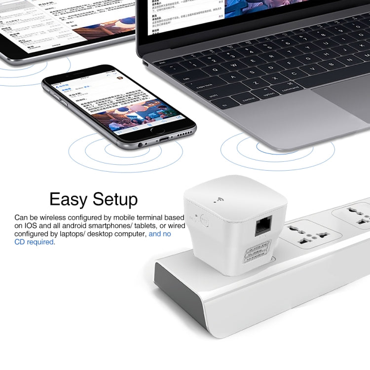 Repetidor mejorado de amplificación de señal WIFI PIXLINK WR12 300Mbps, EU Plug, UK Plug, US Plug, AU Plug