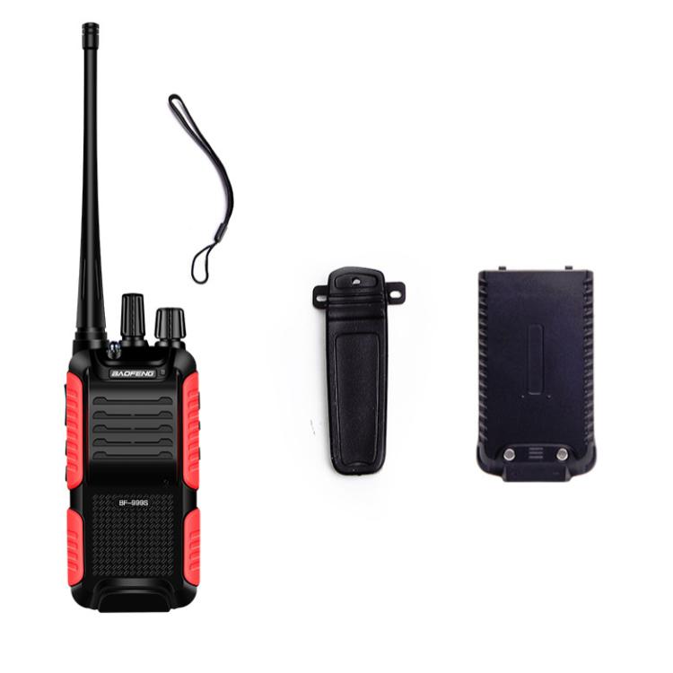 Walkie-talkie de alta potencia FM portátil para exteriores Baofeng BF-999, US Plug, EU Plug