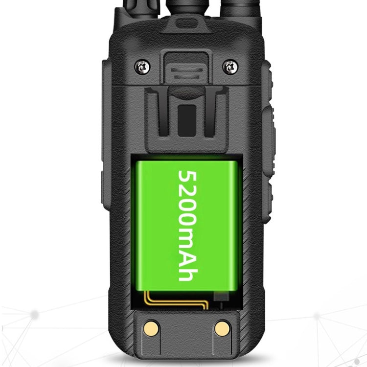 Baofeng BF-898plus portátil al aire libre 50 km Mini FM Walkie Talkie de alta potencia, AU Plug, US Plug, EU Plug, UK Plug