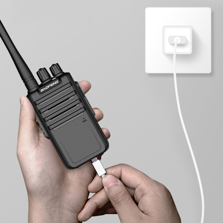 Baofeng BF-898plus portátil al aire libre 50 km Mini FM Walkie Talkie de alta potencia, AU Plug, US Plug, EU Plug, UK Plug