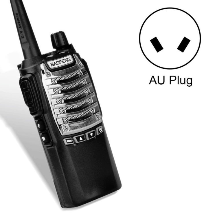 Walkie-talkie multifuncional con botón de transmisión dual de alta potencia Baofeng UV-8D 8W, AU Plug, EU Plug, US Plug, UK Plug
