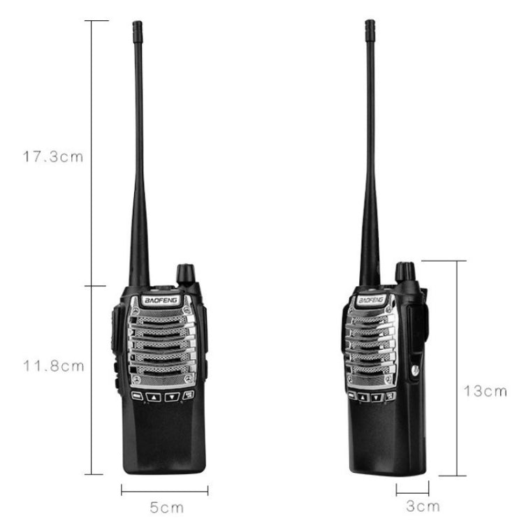 Walkie-talkie multifuncional con botón de transmisión dual de alta potencia Baofeng UV-8D 8W, AU Plug, EU Plug, US Plug, UK Plug