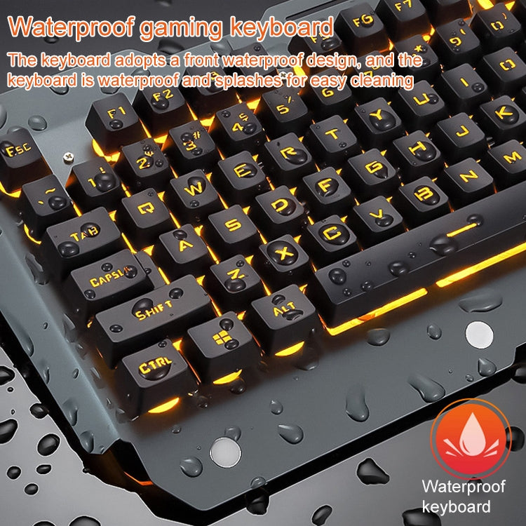 618 Juego de teclado y mouse manipulador de juegos de cibercafé, longitud del cable: 1,6 m