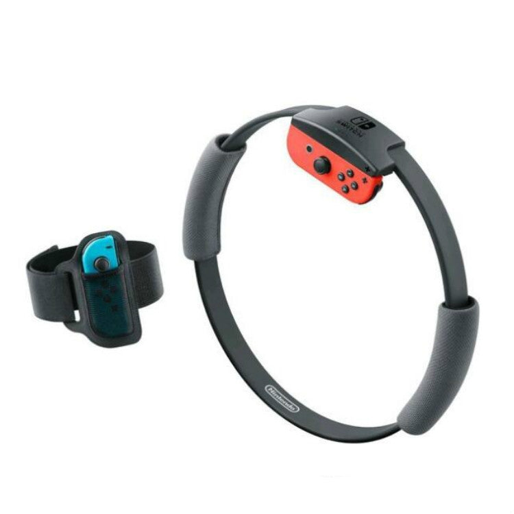 Game Fitness Ring Sports Fitness Ring + correa para la pierna para Nintendo NS