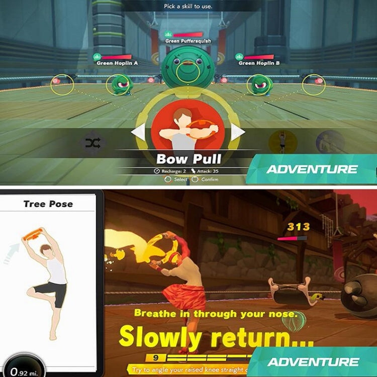 Game Fitness Ring Sports Fitness Ring + correa para la pierna para Nintendo NS