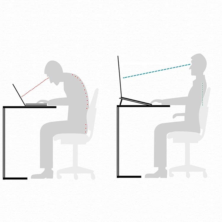 Creativo portátil compacto portátil Invisible seta soporte escritorio aumento ventilador calentador estante