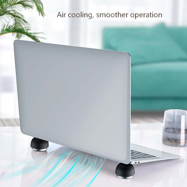 Creativo portátil compacto portátil Invisible seta soporte escritorio aumento ventilador calentador estante
