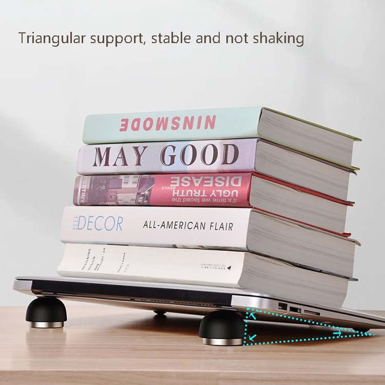 Creativo portátil compacto portátil Invisible seta soporte escritorio aumento ventilador calentador estante