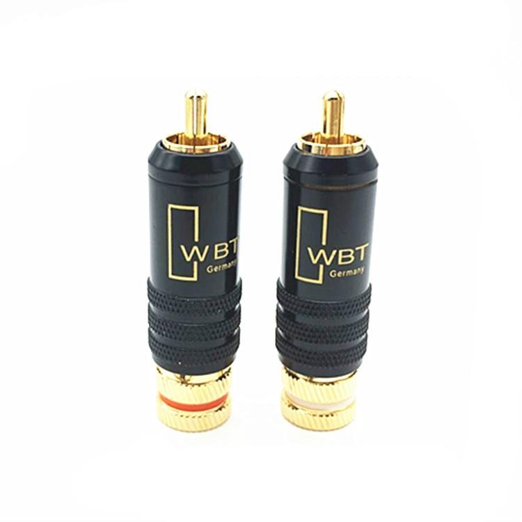 3 PCS WBT-0144 RCA Lotus Plug AV Audio y Video Plug