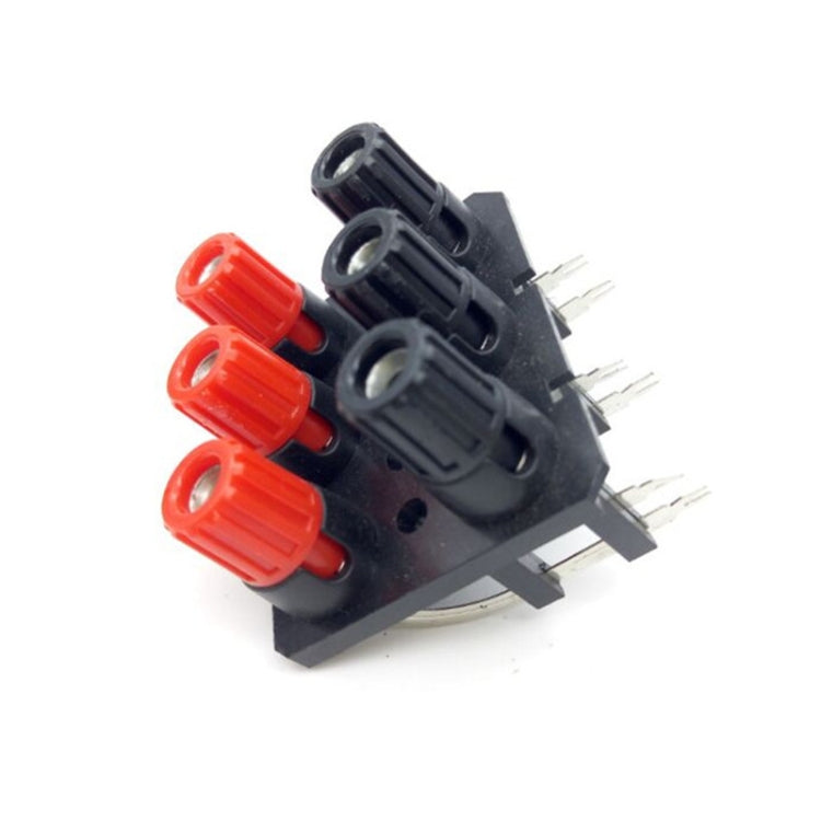 10 PCS Terminal de amplificador de audio de seis bits WP Toma de cableado externo