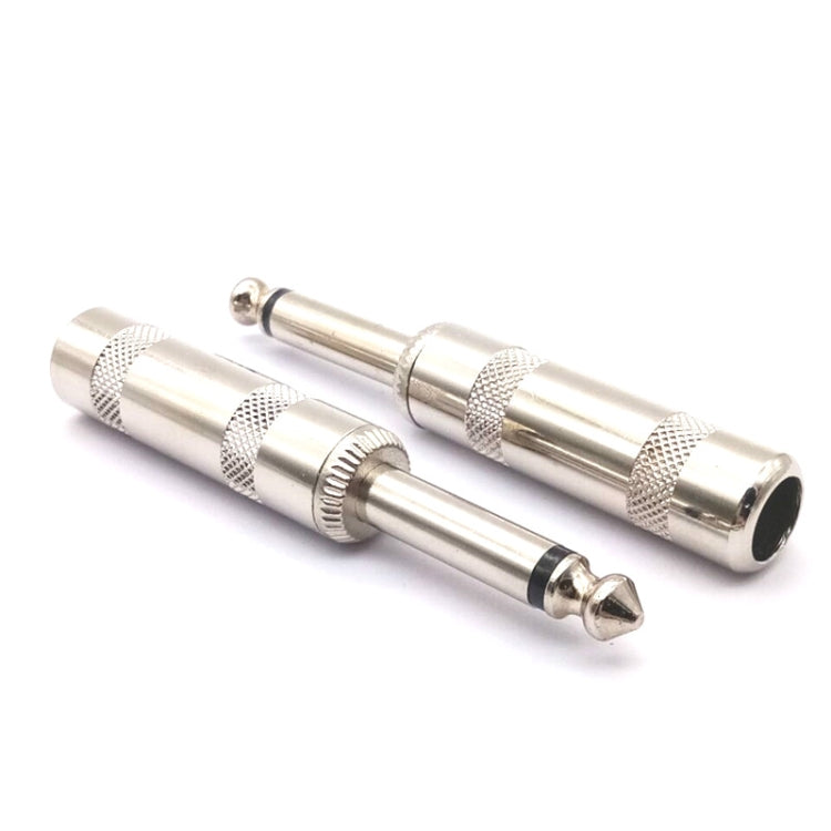 10 Uds. Conector de altavoz de micrófono mezclador Mono de soldadura de Audio de dos núcleos de 6,35mm
