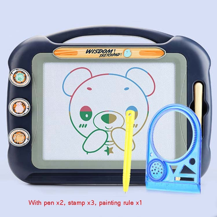 Tablero de dibujo de graffiti de color para niños Tablero de escritura magnético, Set 1, Set 2