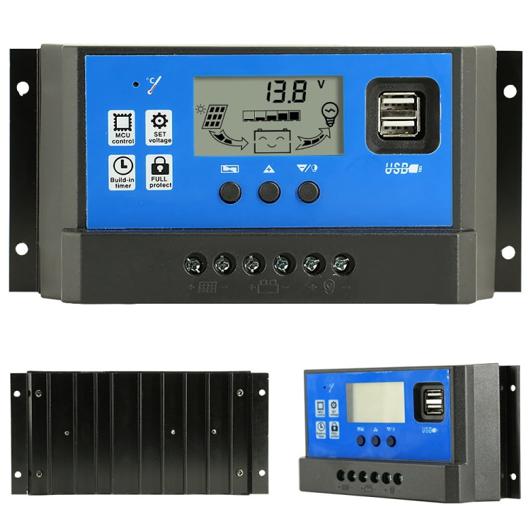 Farola Iluminación inteligente Controlador solar de carga, RBL-10A, RBL-20A, RBL-30A, RBL-40A, RBL-50A, RBL-60A