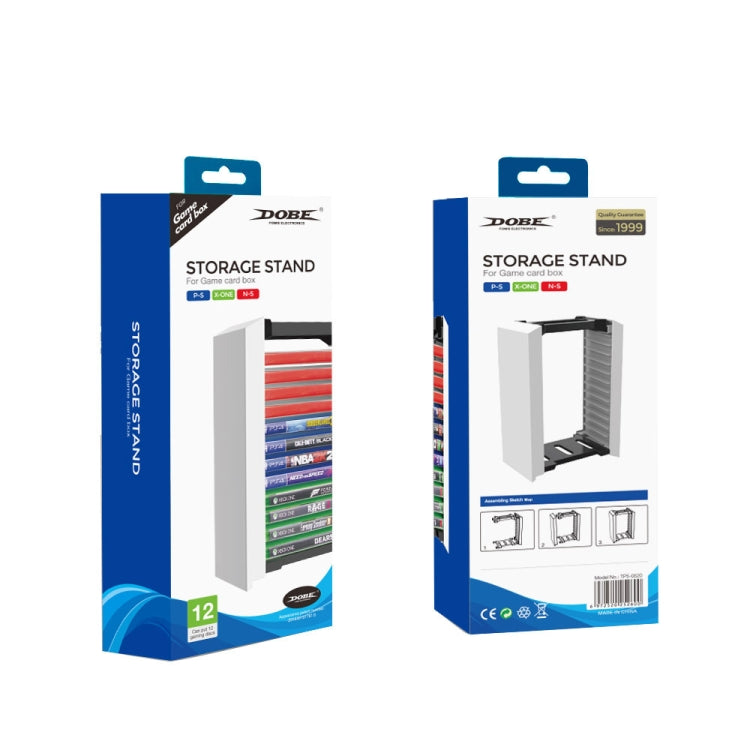 El estante de almacenamiento de Cd para juegos de consola puede acomodar 12 estantes de discos de doble capa para PS5, TP5-0520