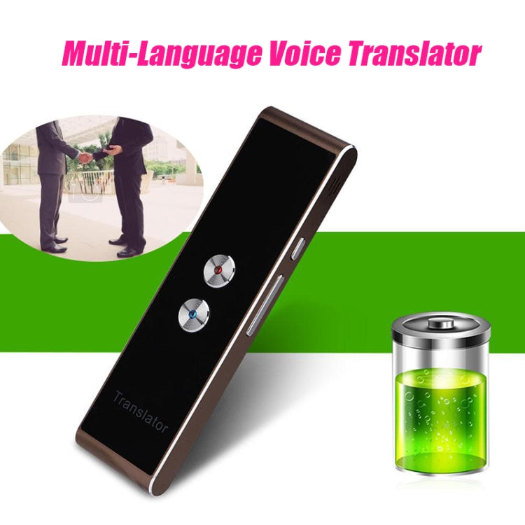 Traductor de voz inteligente portátil versión actualizada para aprender viajes reunión de negocios 3 en 1 traductor de idioma de foto y texto de voz