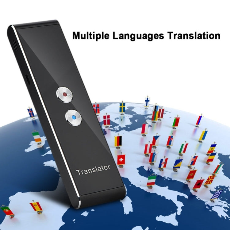 Traductor de voz inteligente portátil versión actualizada para aprender viajes reunión de negocios 3 en 1 traductor de idioma de foto y texto de voz