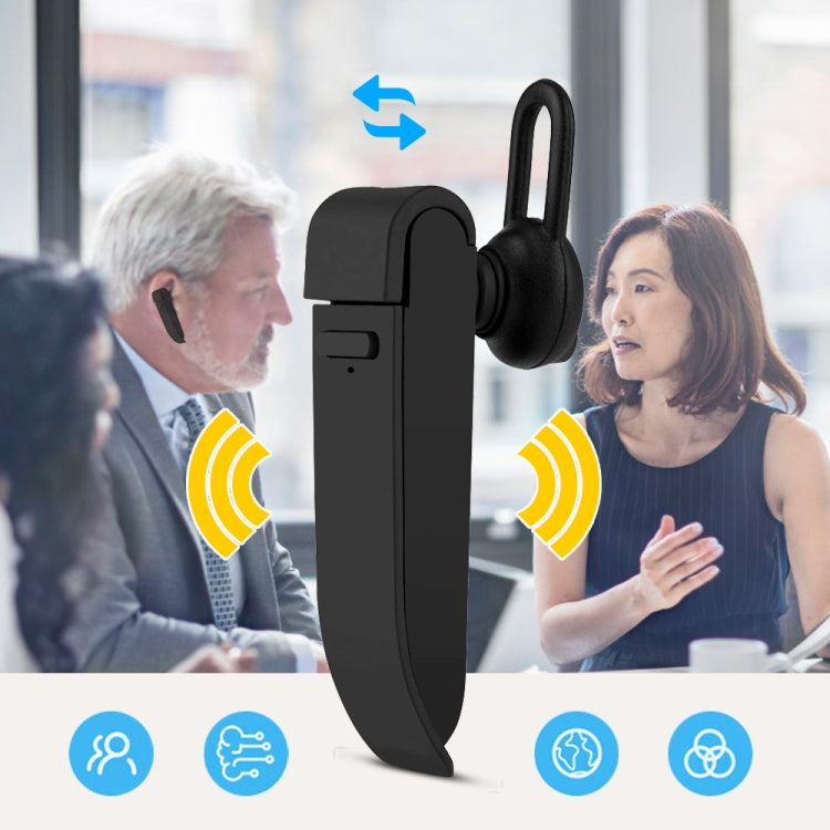 Traductor de voz inteligente portátil, Traductor de voz instantáneo con Bluetooth, Traductor de negocios para viajes en tiempo Real, compatible con 22 idiomas, Support 22 Languages