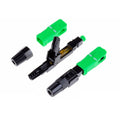 Conector rápido de fibra óptica monomodo FTTH SC APC de 10 piezas