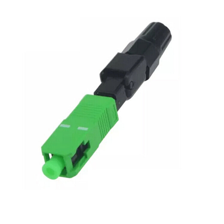 Conector rápido de fibra óptica monomodo FTTH SC APC de 10 piezas