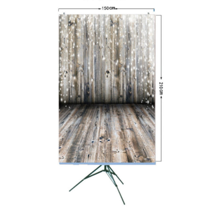 1,5 m x 2,1 m diseño de lugar de estudio fotográfico tablero de madera tela de fondo de estudio 3D