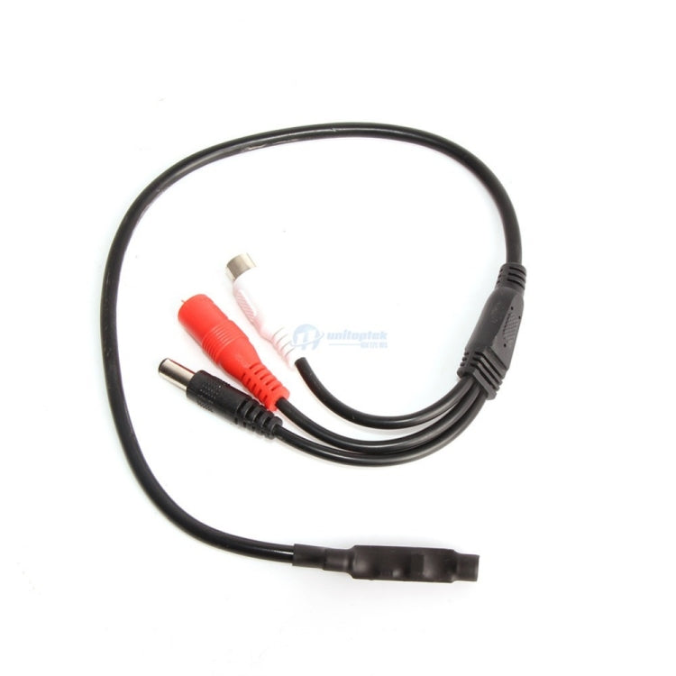 Mini micrófono de Audio CCTV, micrófono para recogida de Audio de seguridad, sistema DVR de cámara CCTV de alta sensibilidad