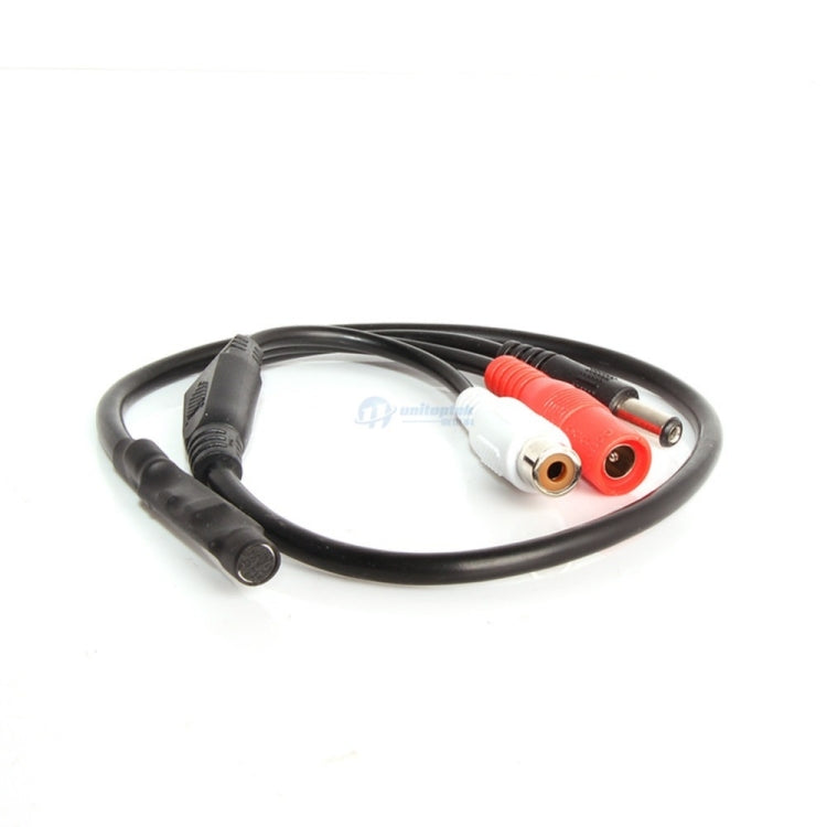 Mini micrófono de Audio CCTV, micrófono para recogida de Audio de seguridad, sistema DVR de cámara CCTV de alta sensibilidad